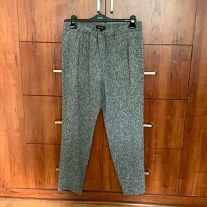 Ellen Tracy Tweed Style Slip-On Pants/Trousers